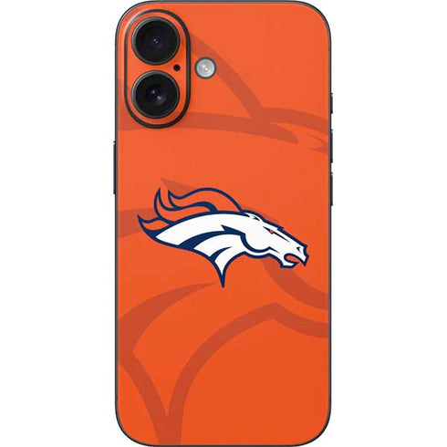 NFL Denver Broncos Double Vision iPhone 16 Skin