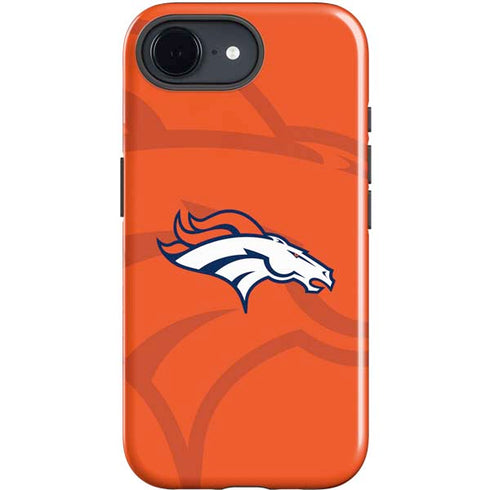NFL Denver Broncos Double Vision iPhone 16e Impact Case