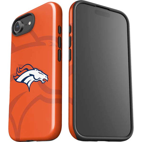 NFL Denver Broncos Double Vision iPhone 16e Impact Case