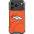 NFL Denver Broncos Double Vision iPhone 18 Pro Clear Case