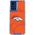 NFL Denver Broncos Double Vision Moto G 5G (2024) Clear Case