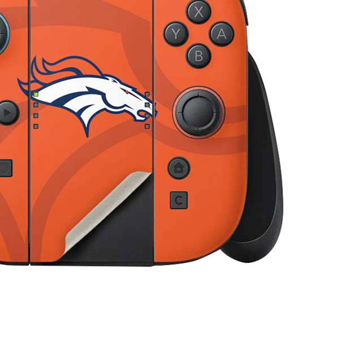 NFL Denver Broncos Double Vision Nintendo Switch 2 (2025) Joy-Con Controller Skin