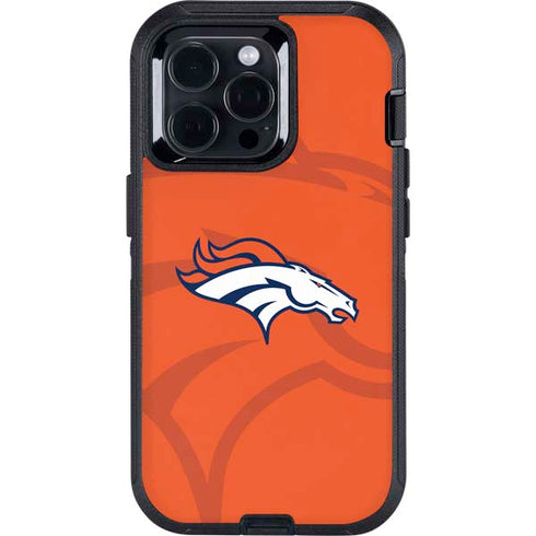 NFL Denver Broncos Double Vision Otterbox Defender iPhone Skin