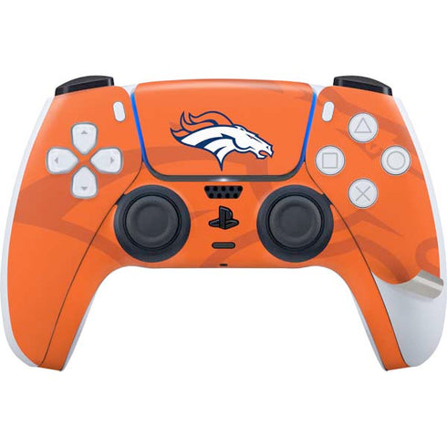 NFL Denver Broncos Double Vision PS5 Pro Bundle Skin