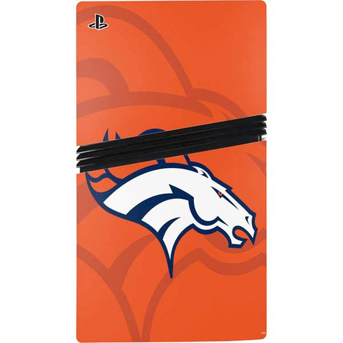 NFL Denver Broncos Double Vision PS5 Pro Console Skin