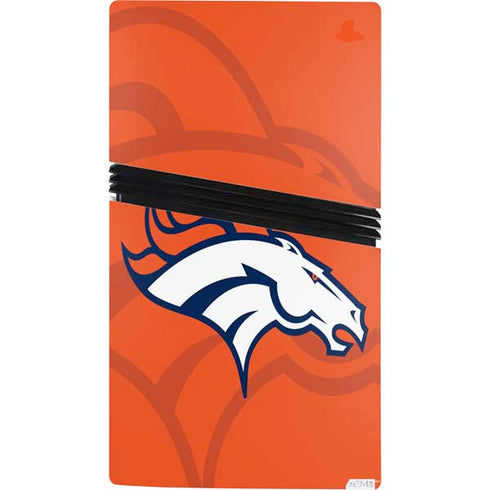 NFL Denver Broncos Double Vision PS5 Pro Console Skin