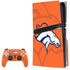 NFL Denver Broncos Double Vision PS5 Pro Disk Bundle Skin