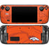 NFL Denver Broncos Double Vision Steam Deck Handheld Gaming Computer OLED Skin