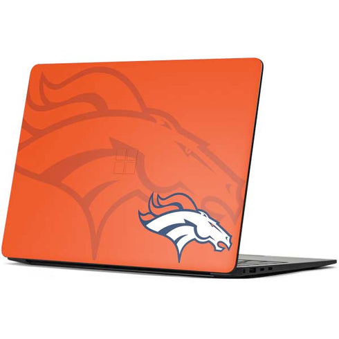 NFL Denver Broncos Double Vision Surface Laptop 7 15in Skin