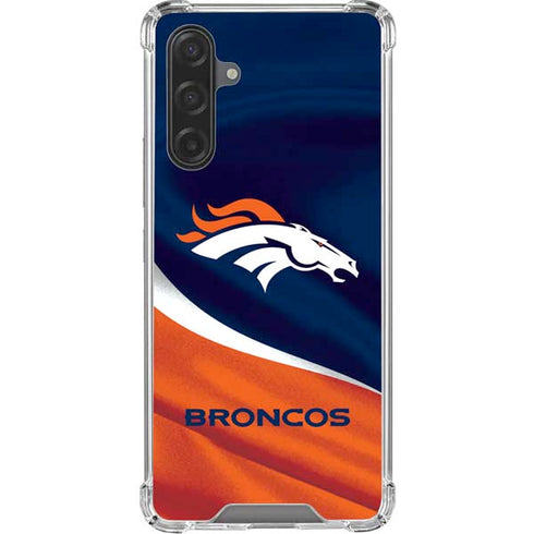 NFL Denver Broncos Galaxy A17 Clear Case