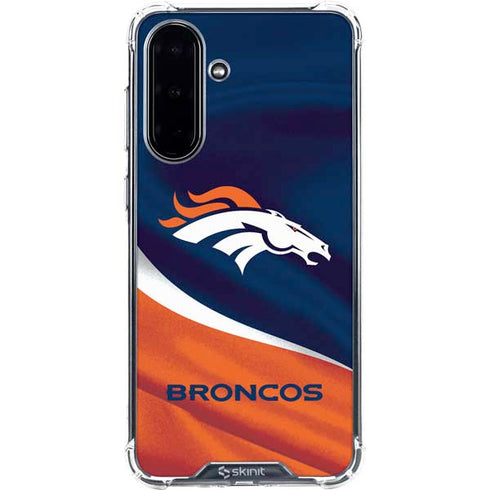 NFL Denver Broncos Galaxy A36 5G Clear Case