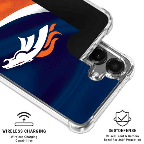 NFL Denver Broncos Galaxy S26 Plus Clear Case