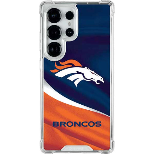 NFL Denver Broncos Galaxy S26 Ultra Clear Case