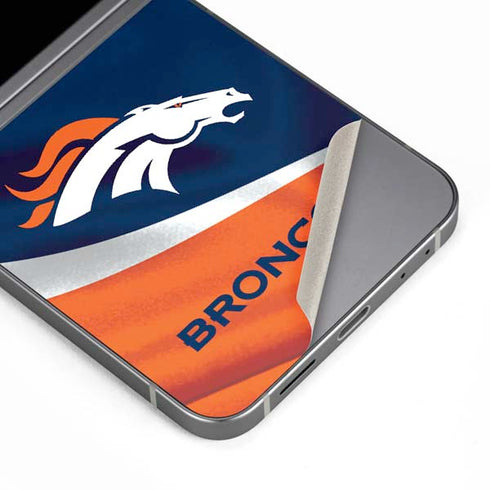 NFL Denver Broncos Galaxy Z Flip6 Skin