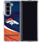 NFL Denver Broncos Galaxy Z Fold5 5G Clear Case