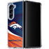 NFL Denver Broncos Galaxy Z Fold5 5G Clear Case
