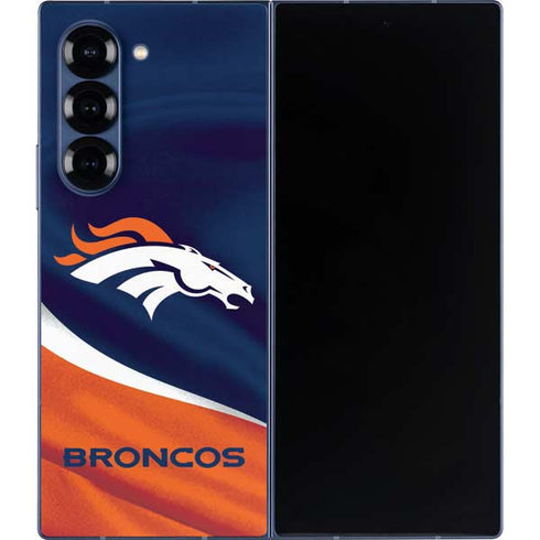 NFL Denver Broncos Galaxy Z Fold6 Skin