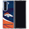 NFL Denver Broncos Galaxy Z Fold7 Clear Case