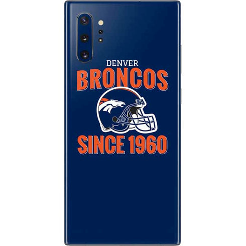 NFL Denver Broncos Helmet Galaxy Note 10 Plus Skin