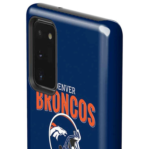 NFL Denver Broncos Helmet Galaxy Note20 5G Pro Case