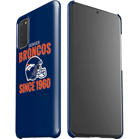 NFL Denver Broncos Helmet Galaxy S20 Lite Case