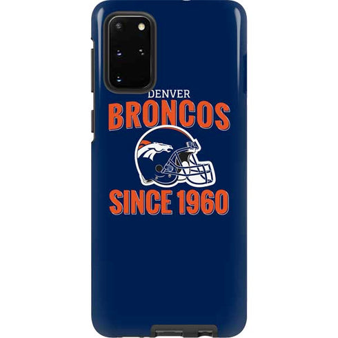 NFL Denver Broncos Helmet Galaxy S20 Plus Pro Case