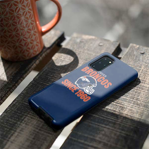 NFL Denver Broncos Helmet Galaxy S20 Plus Pro Case