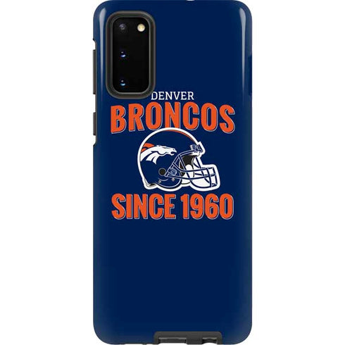 NFL Denver Broncos Helmet Galaxy S20 Pro Case