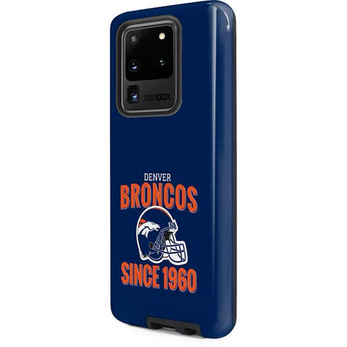 NFL Denver Broncos Helmet Galaxy S20 Ultra 5G Pro Case
