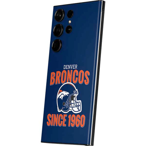 NFL Denver Broncos Helmet Galaxy Skins