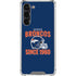 NFL Denver Broncos Helmet Galaxy S24 FE Clear Case