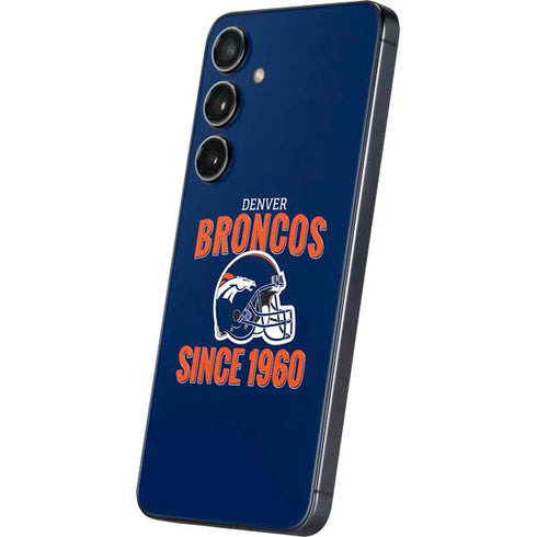 NFL Denver Broncos Helmet Galaxy S25 Plus Skin