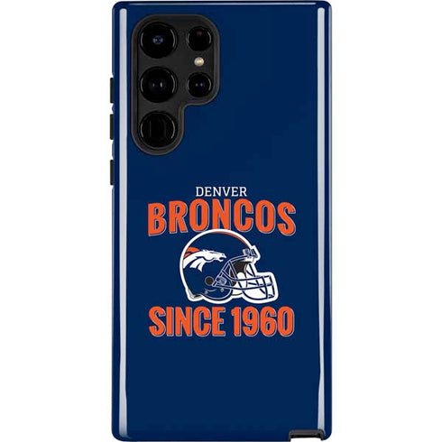 NFL Denver Broncos Helmet Galaxy S25 Ultra Impact Case