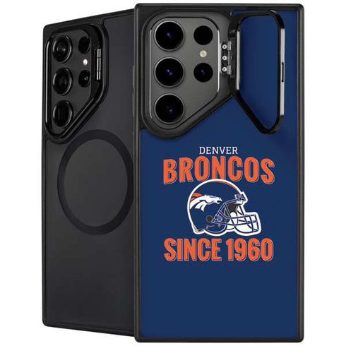 NFL Denver Broncos Helmet Galaxy Cases