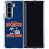 NFL Denver Broncos Helmet Galaxy Z Fold5 5G Clear Case