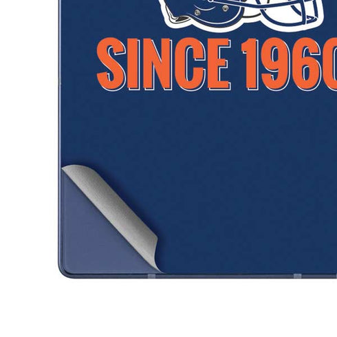 NFL Denver Broncos Helmet Galaxy Z Fold6 Skin