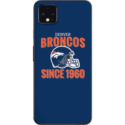 NFL Denver Broncos Helmet Google Pixel 4 XL Skin