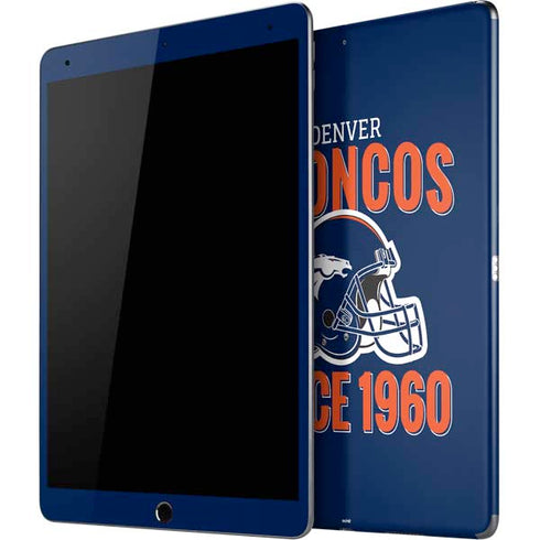 NFL Denver Broncos Helmet iPad Skins