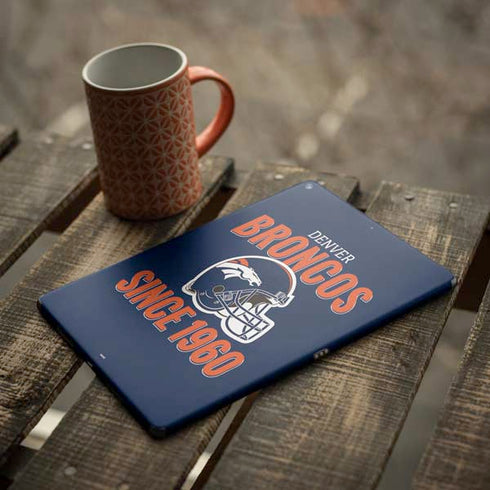 NFL Denver Broncos Helmet iPad Skins