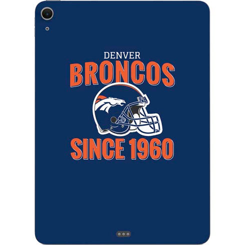 NFL Denver Broncos Helmet Apple iPad Air Skin