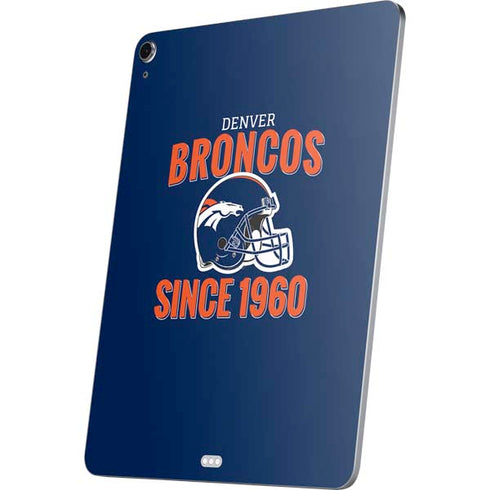 NFL Denver Broncos Helmet Apple iPad Air Skin
