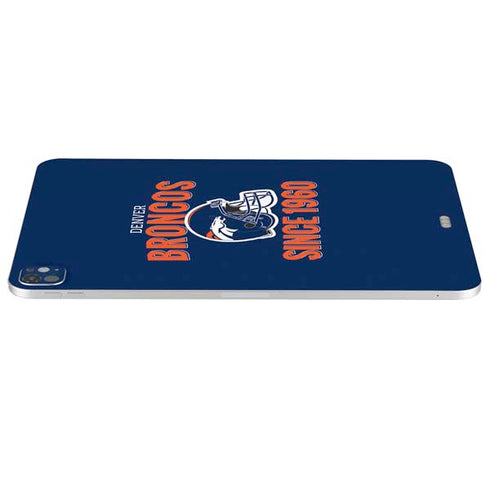 NFL Denver Broncos Helmet iPad Pro 13in M4 (2024) Skin