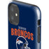 NFL Denver Broncos Helmet iPhone 11 Impact Case