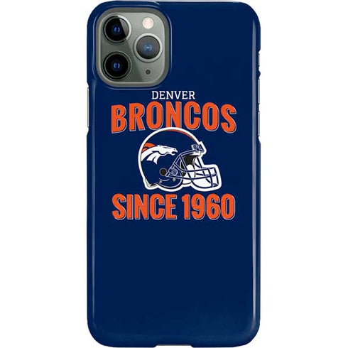 NFL Denver Broncos Helmet iPhone 11 Pro Lite Case