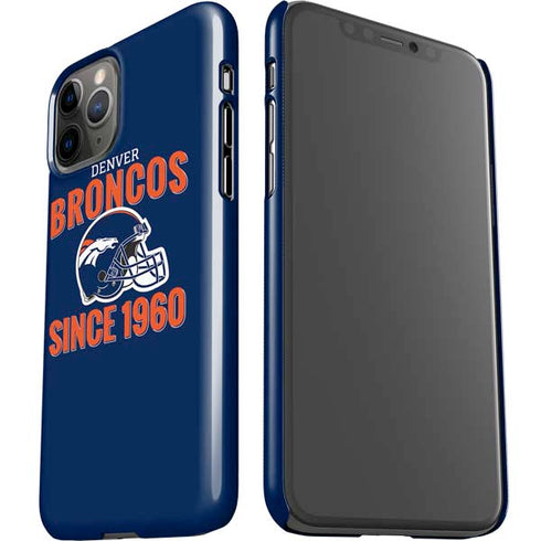 NFL Denver Broncos Helmet iPhone 11 Pro Lite Case
