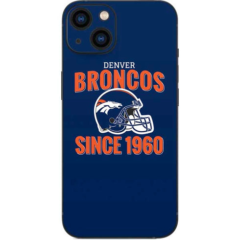 NFL Denver Broncos Helmet iPhone Skins