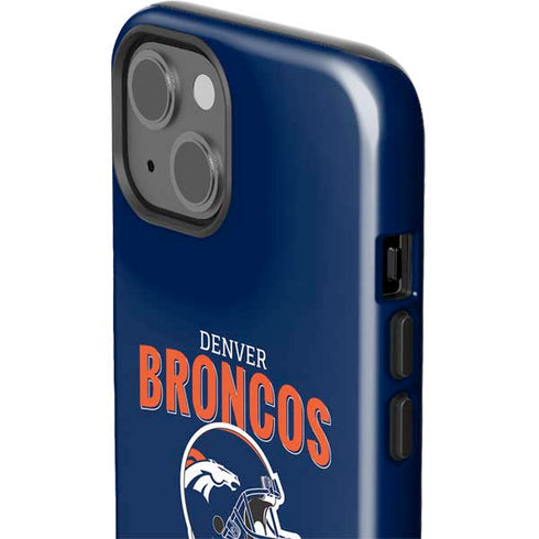 NFL Denver Broncos Helmet iPhone 15 Impact Case