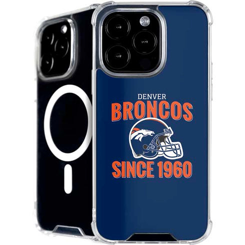 NFL Denver Broncos Helmet iPhone 16 Pro MagSafe Case