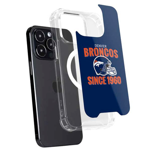NFL Denver Broncos Helmet iPhone 16 Pro MagSafe Case