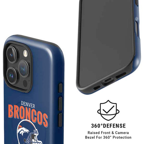 NFL Denver Broncos Helmet iPhone 16 Pro Max Magsafe Impact Case
